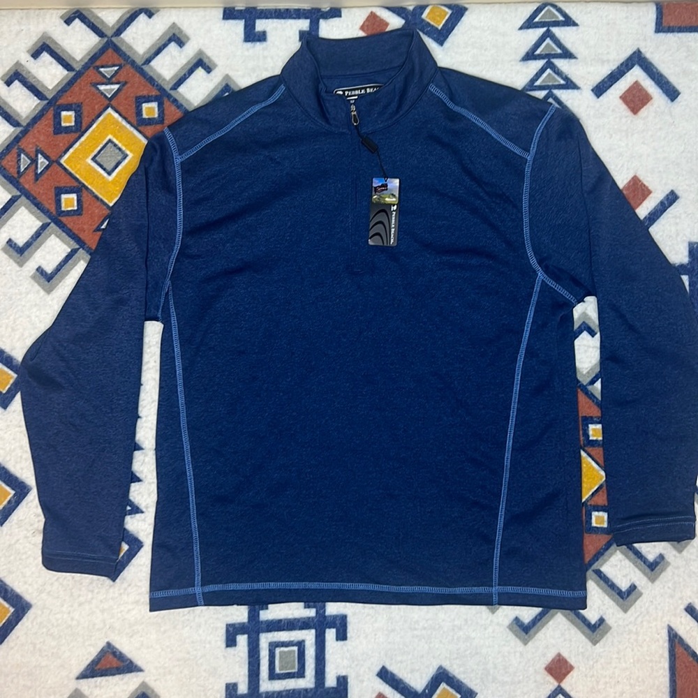 New Pebble Beach Performance Half Zip Jacket